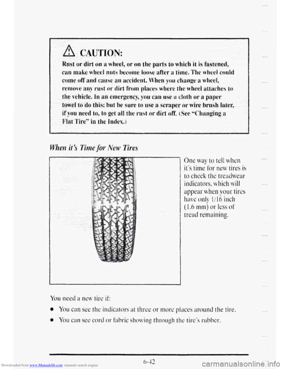 CADILLAC DEVILLE 1995 7.G Owners Manual Downloaded from www.Manualslib.com manuals search engine .. . ,  , .. 
. . .... . .. . 
.. 
- 
L1   