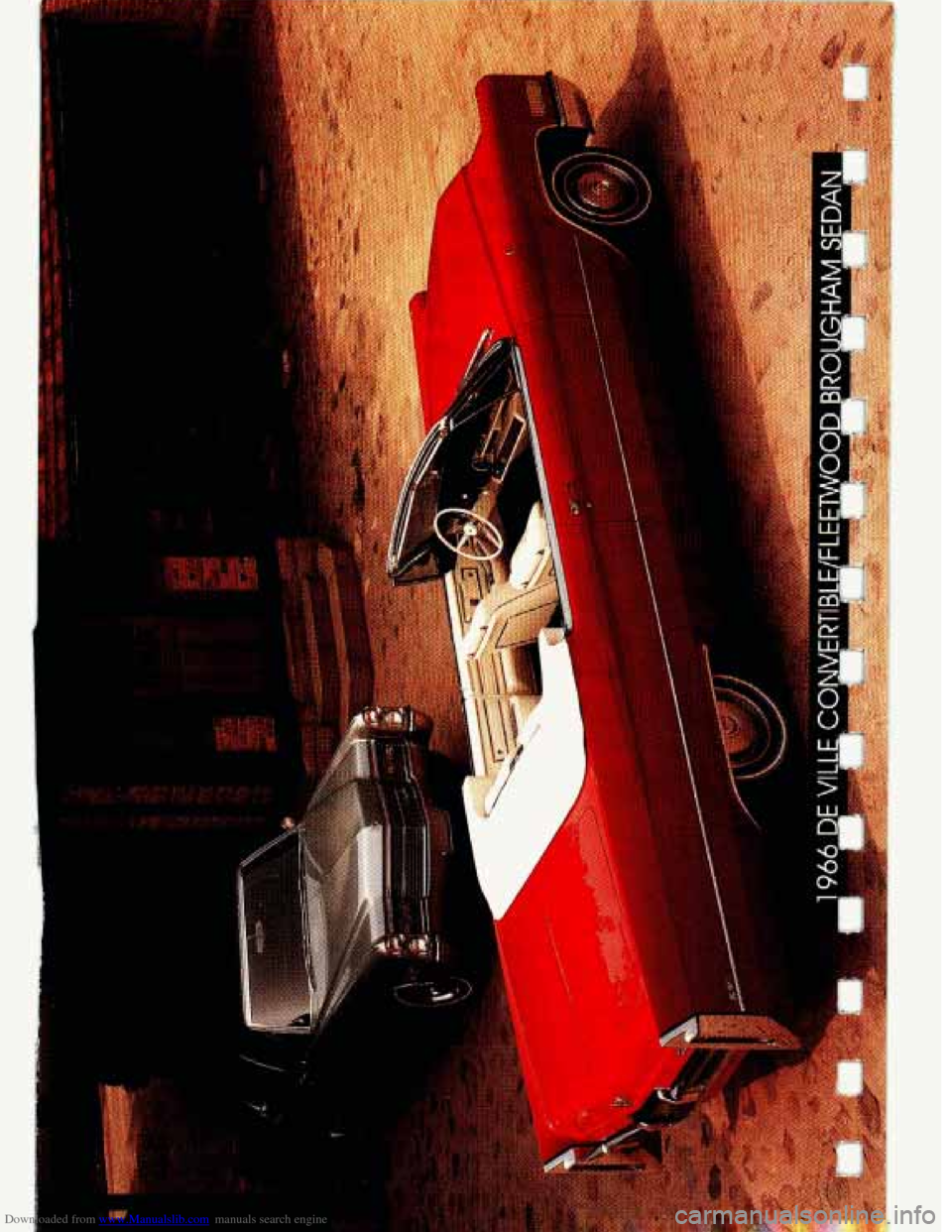 CADILLAC SEVILLE 1995 4.G Owners Manual Downloaded from www.Manualslib.com manuals search engine I 
w   