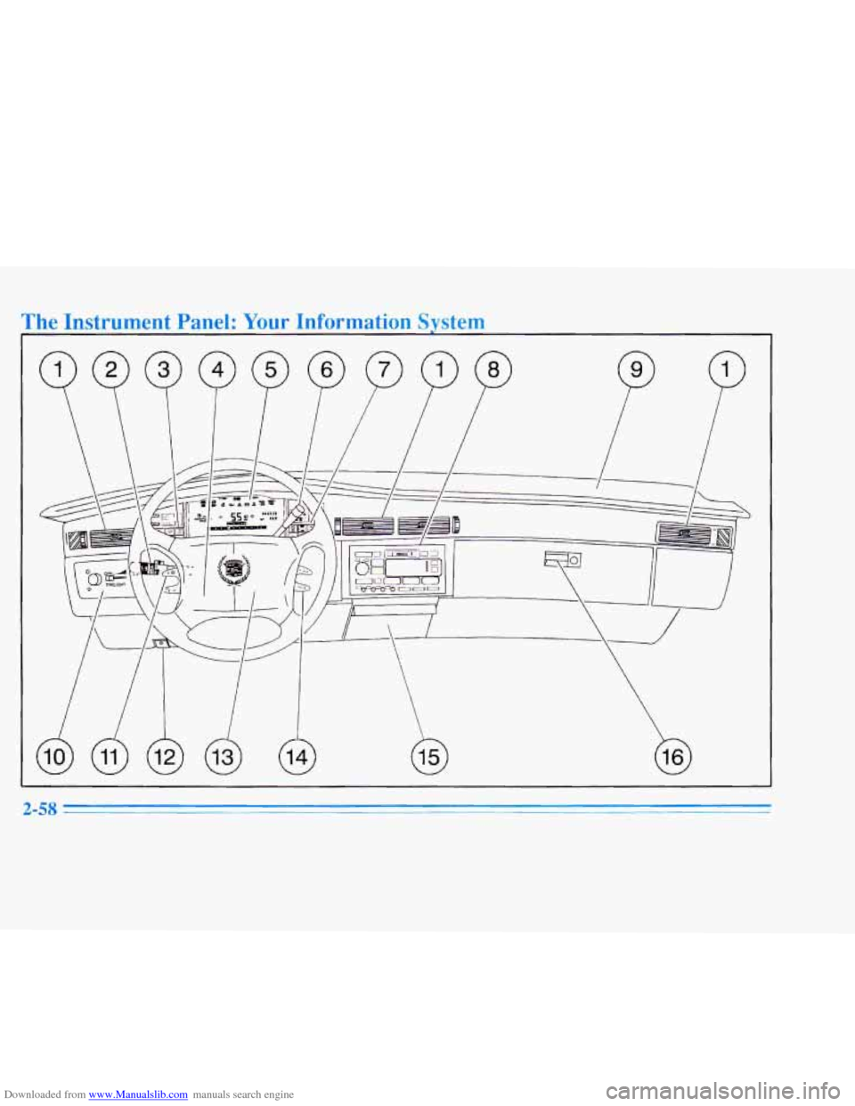 CADILLAC ELDORADO 1996 10.G Owners Manual Downloaded from www.Manualslib.com manuals search engine 2-58   