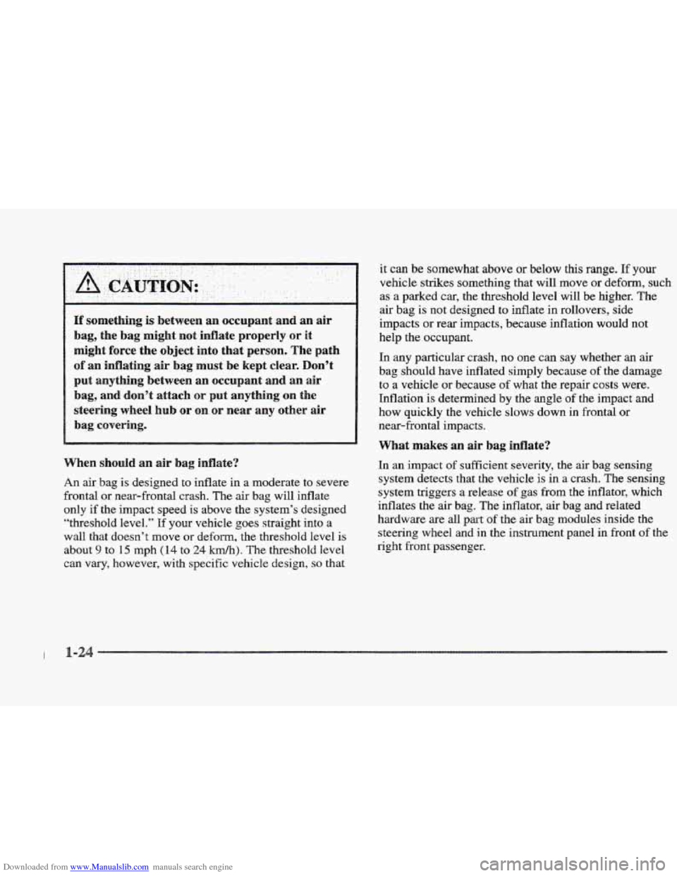 CADILLAC ELDORADO 1997 10.G Owners Manual Downloaded from www.Manualslib.com manuals search engine .. . :; .... .. .. . . .. .
. . .. . .. . A-CAUTION.: . . .. . .
.. . - . .. e: ., . . , . .. , ... .. . . .. .. .. . .. . ..
.. . ,
If s CADILLAC ELDORADO 1997 10.G Owners Manual Downloaded from www.Manualslib.com manuals search engine .. . :; .... .. .. . . .. .
. . .. . .. . A-CAUTION.: . . .. . .
.. . - . .. e: ., . . , . .. , ... .. . . .. .. .. . .. . ..
.. . ,
If s