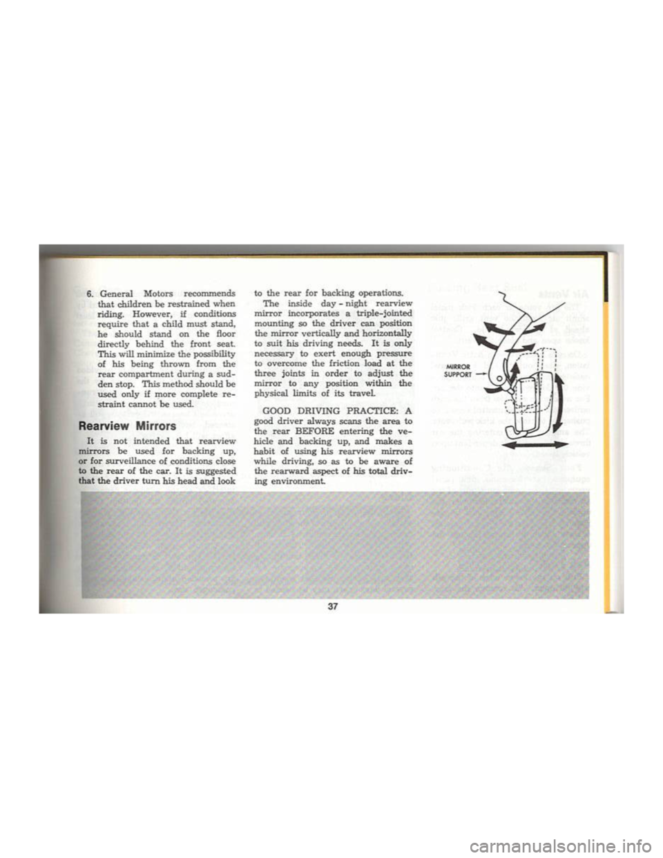 CHEVROLET CAMARO 1969  Owners Manual 