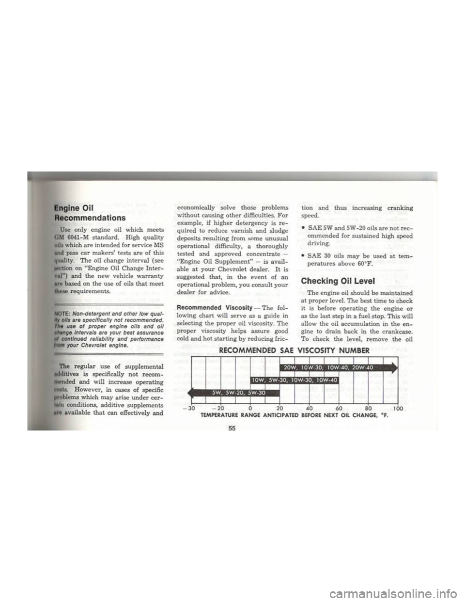 CHEVROLET CAMARO 1969  Owners Manual 