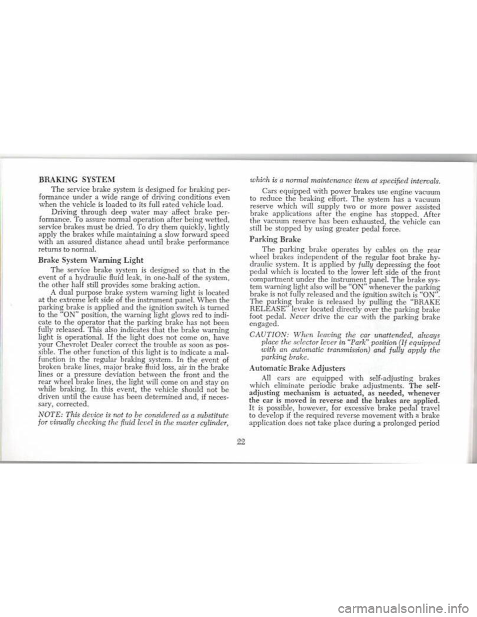 CHEVROLET CAMARO 1968  Owners Manual 