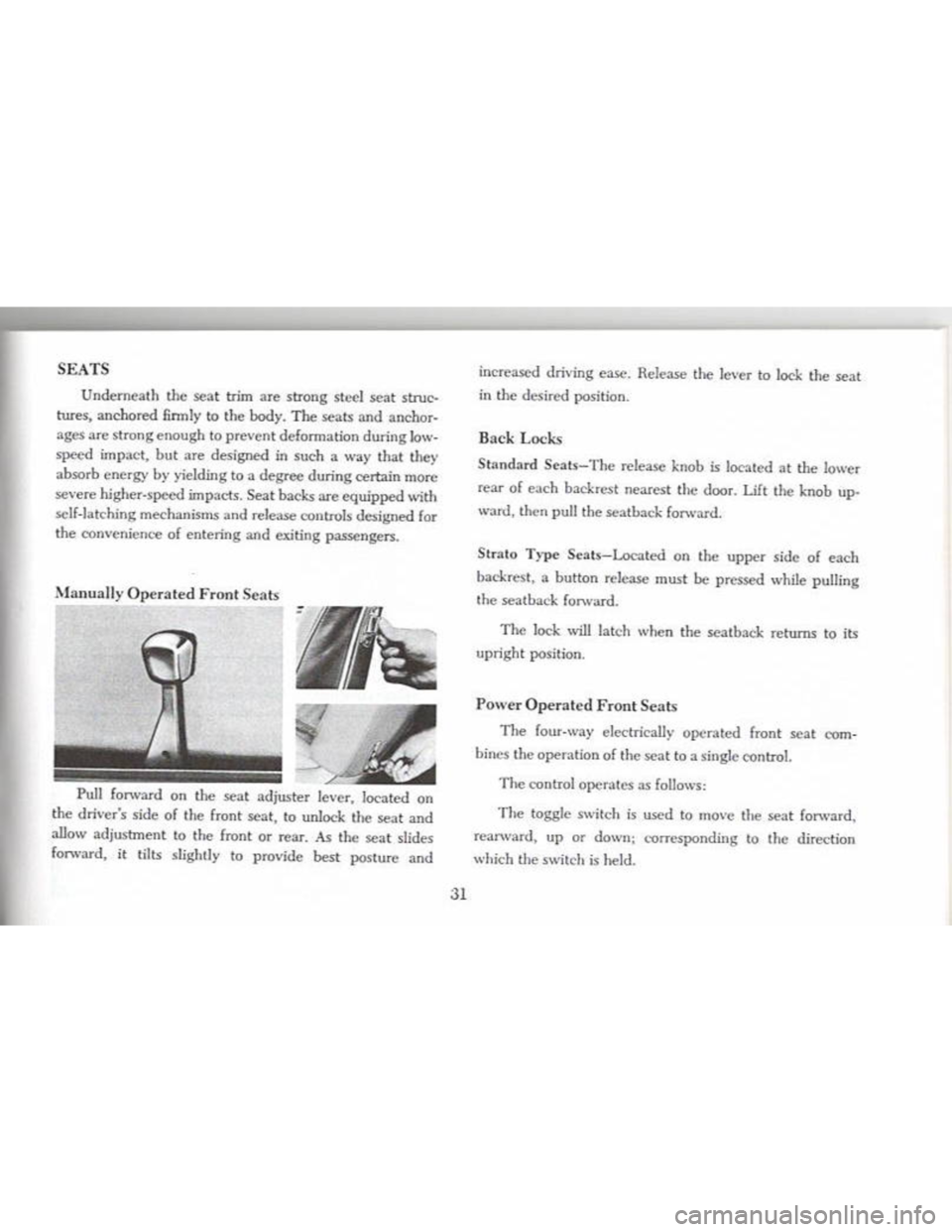 CHEVROLET CAMARO 1968  Owners Manual 