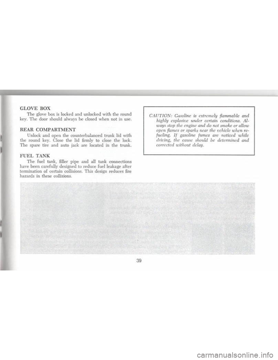 CHEVROLET CAMARO 1968  Owners Manual 