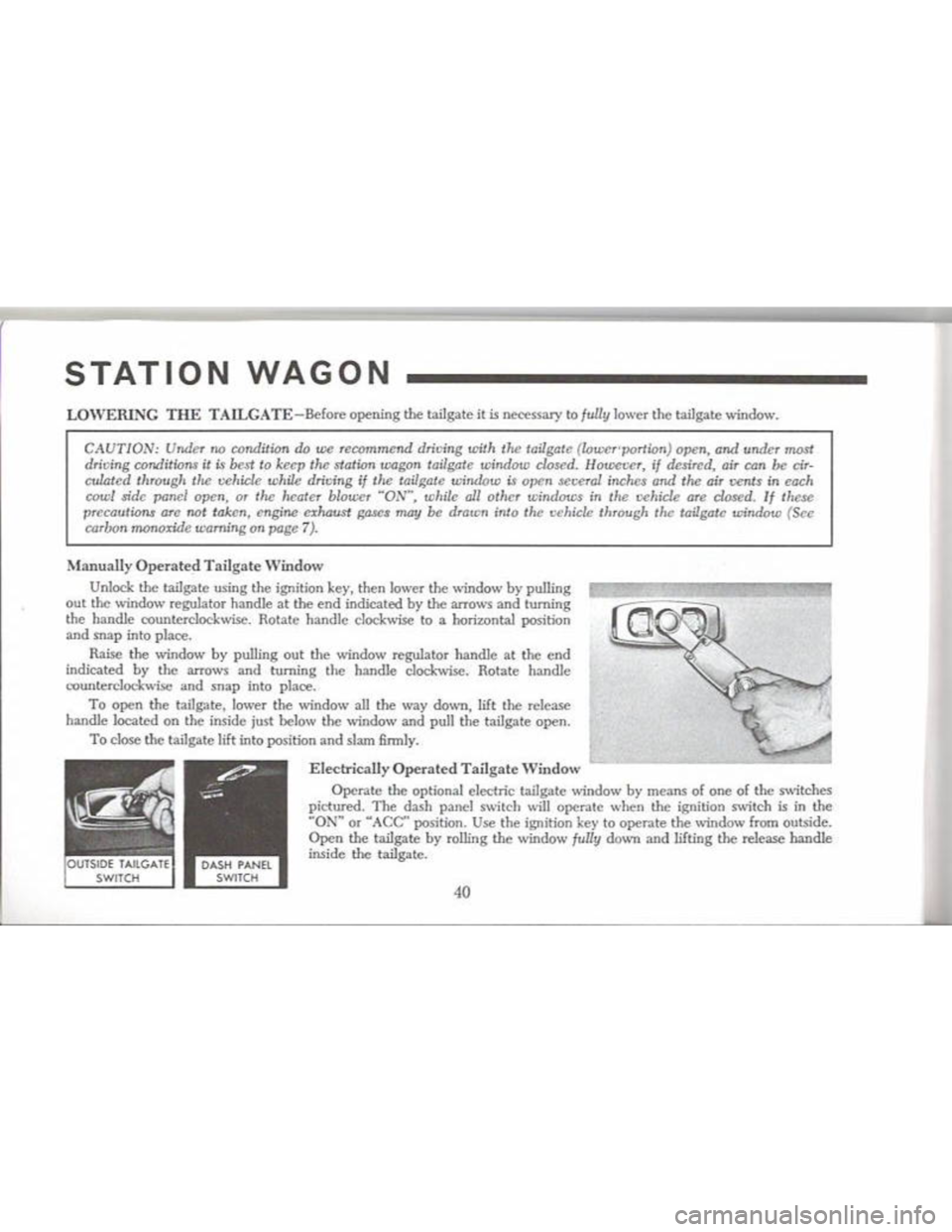 CHEVROLET CAMARO 1968  Owners Manual 
