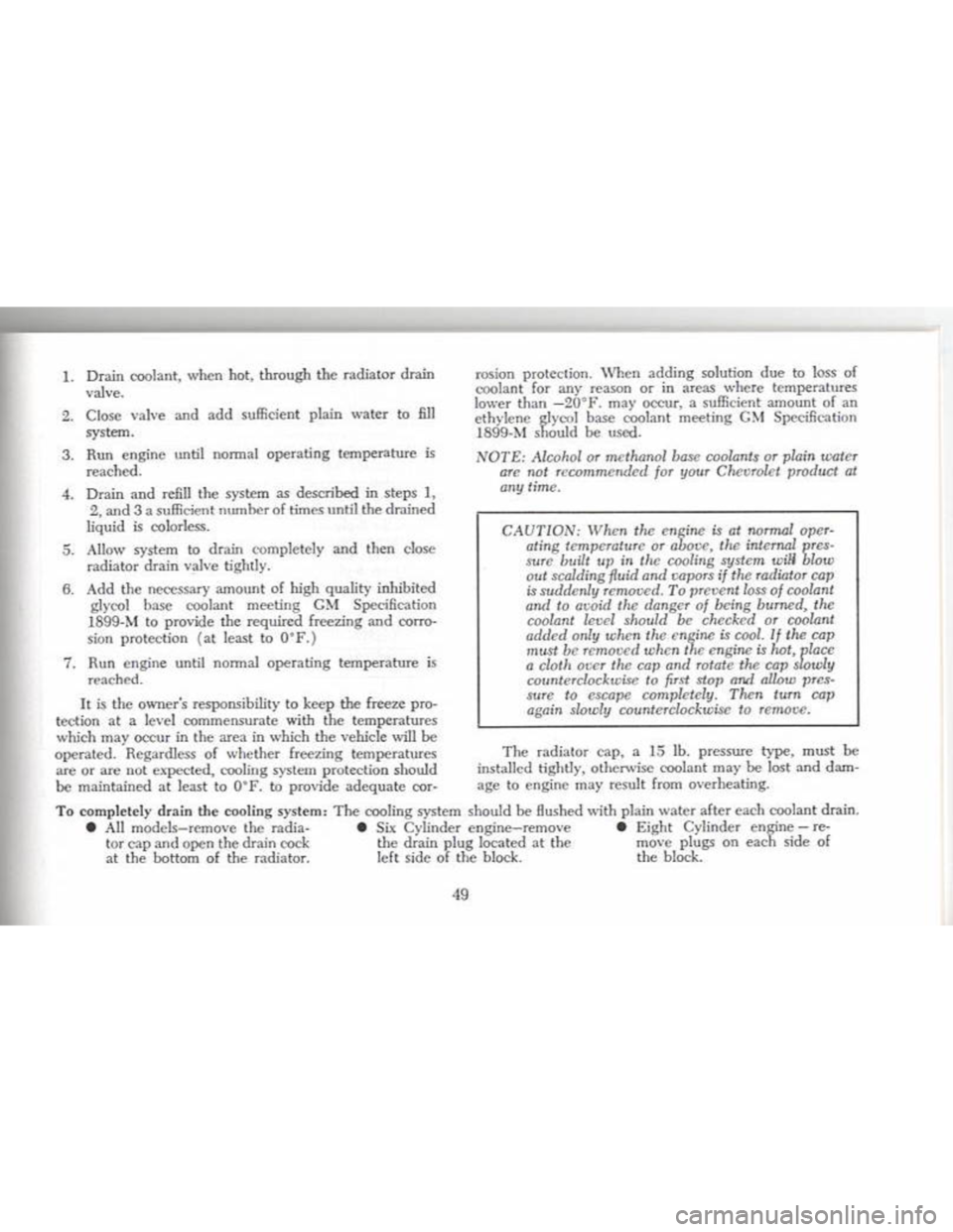 CHEVROLET CAMARO 1968  Owners Manual 