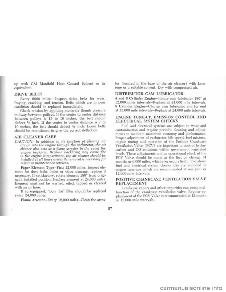 CHEVROLET CAMARO 1968  Owners Manual 