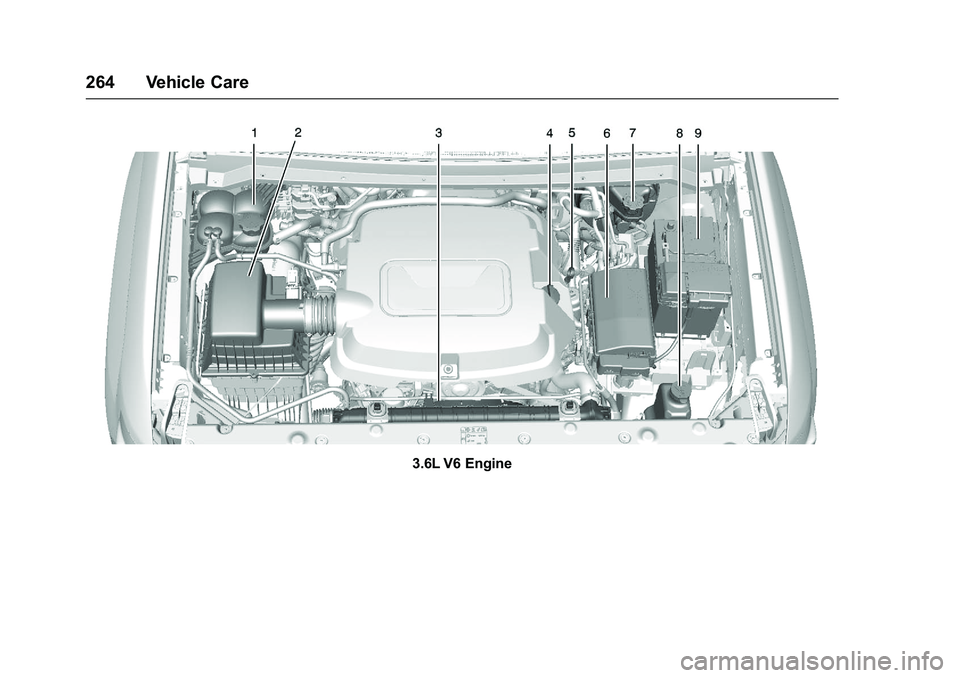 CHEVROLET COLORADO Z71 2016  Owners Manual Chevrolet Colorado Owner Manual (GMNA-Localizing-U.S/Canada/Mexico-
9159327) - 2016 - crc - 8/28/15
264 Vehicle Care
3.6L V6 Engine 