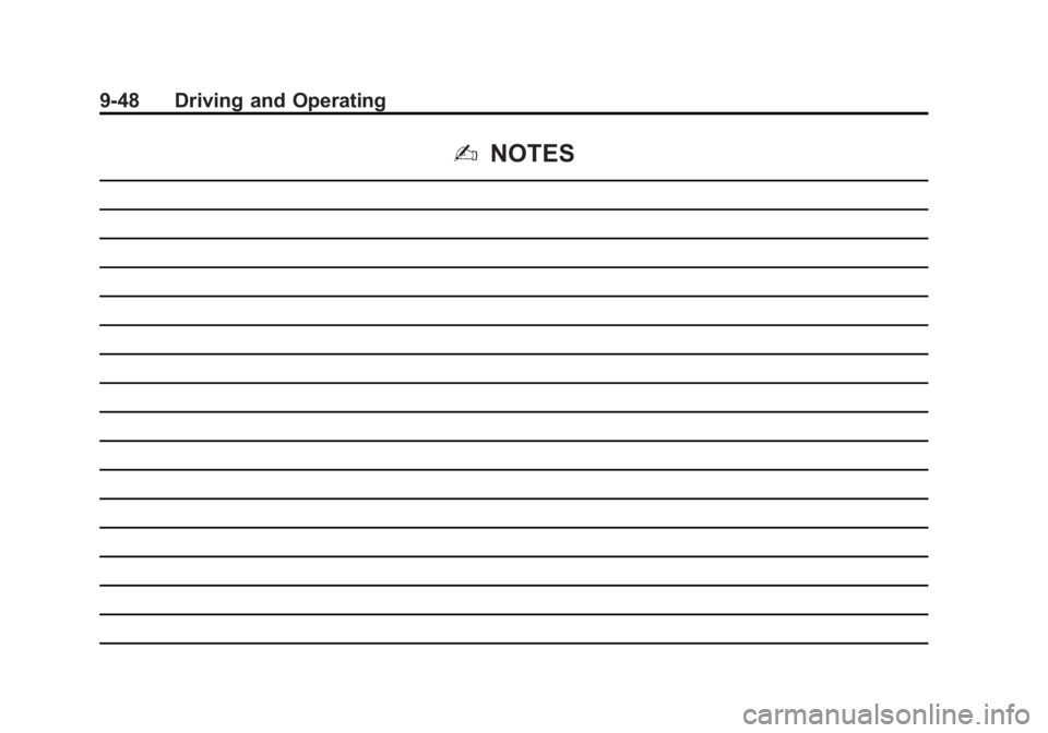 CHEVROLET ORLANDO 2015  Owners Manual Black plate (48,1)Chevrolet Orlando Owner Manual - 2013 - CRC - 6/5/12
9-48 Driving and Operating
2NOTES 