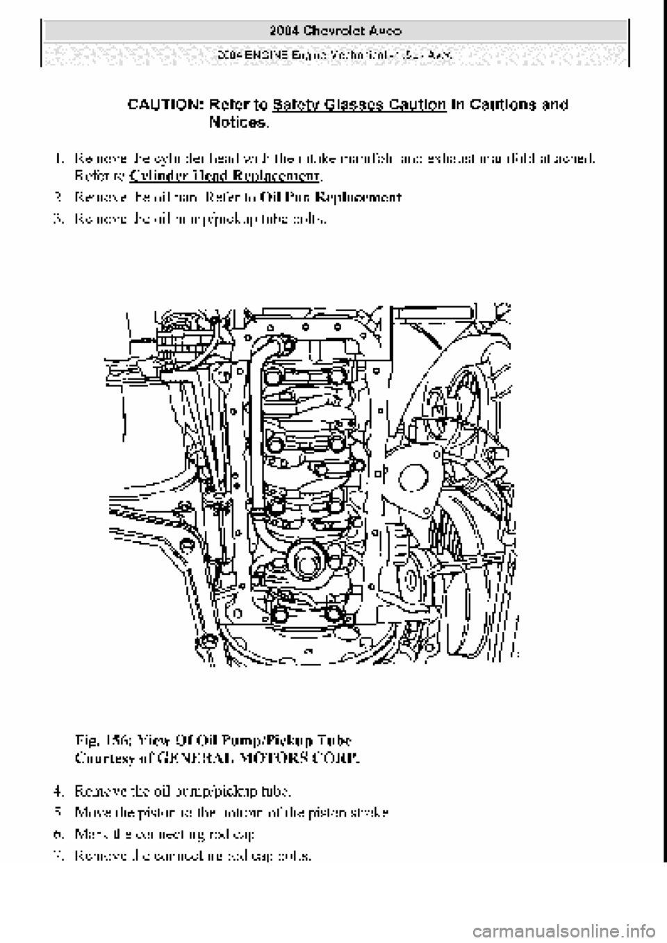 CHEVROLET AVEO 2002  Service Repair Manual 