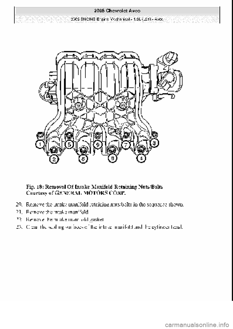 CHEVROLET AVEO 2002  Service Repair Manual 