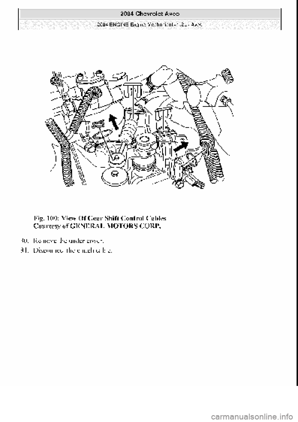 CHEVROLET AVEO 2002  Service Repair Manual 