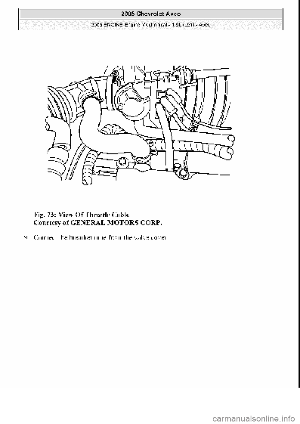 CHEVROLET AVEO 2002  Service Repair Manual 