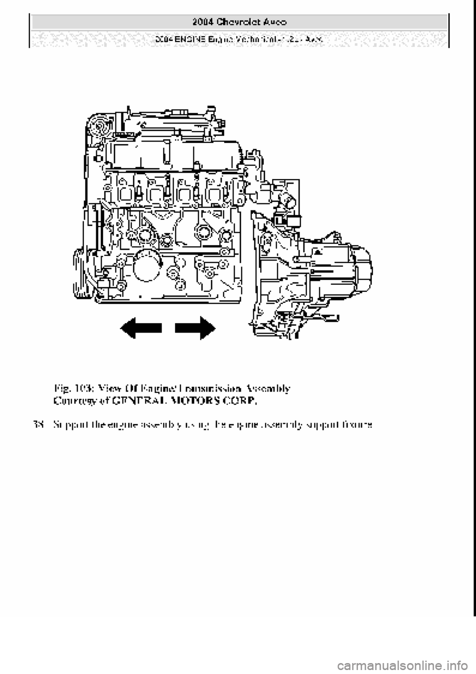 CHEVROLET AVEO 2002  Service Repair Manual 