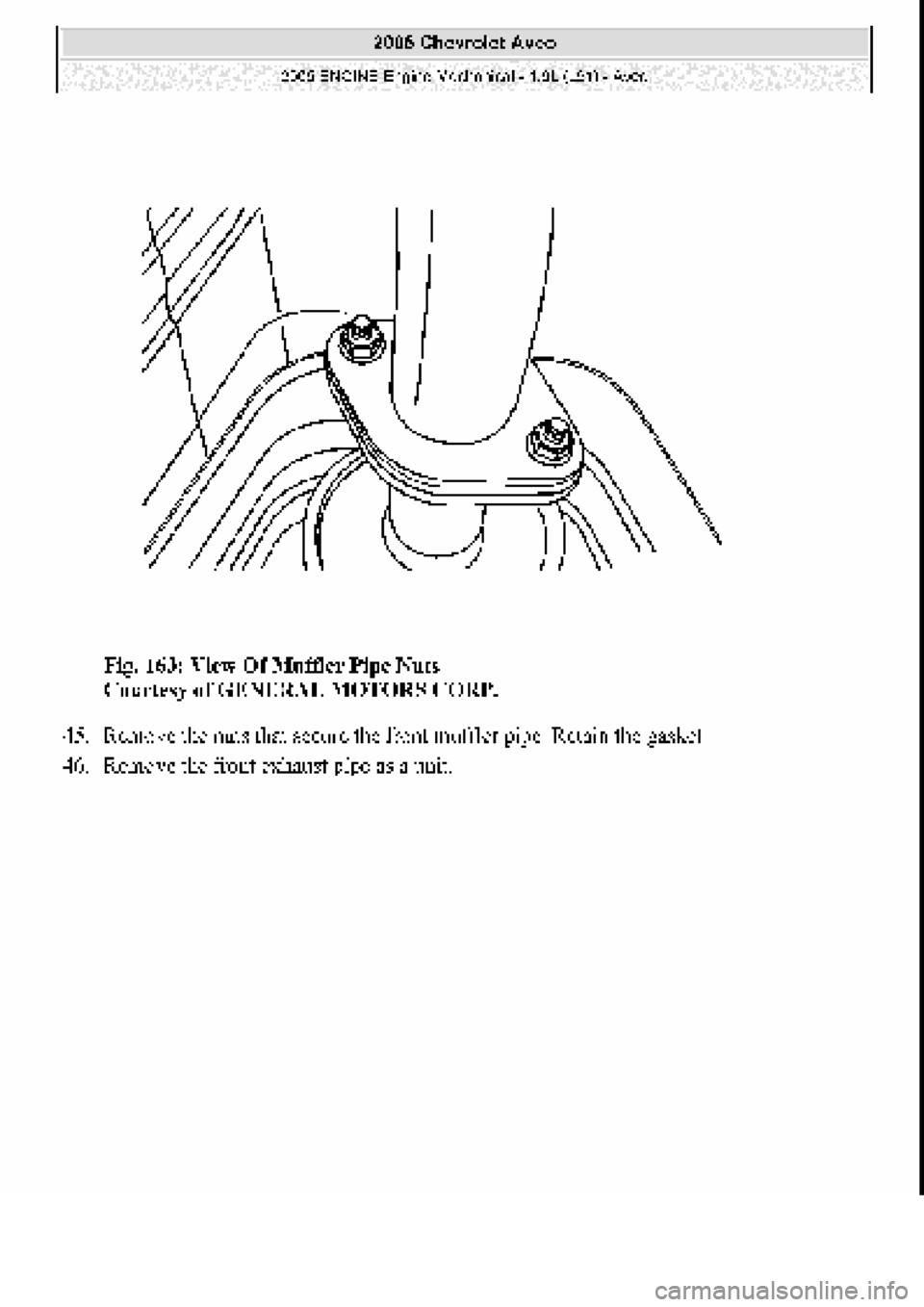 CHEVROLET AVEO 2002  Service Repair Manual 