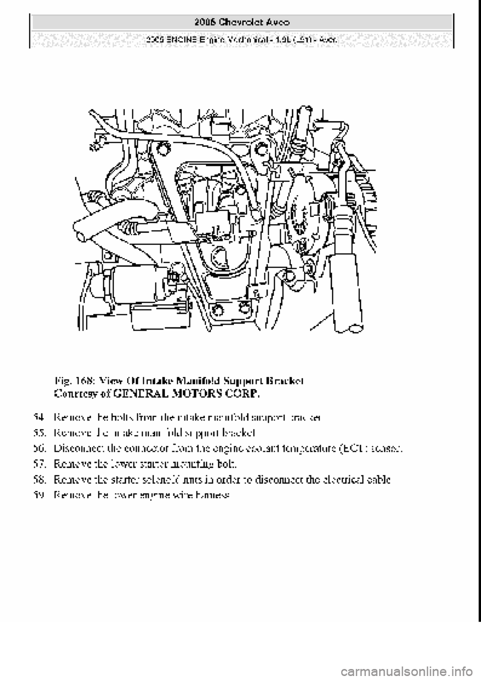 CHEVROLET AVEO 2002  Service Repair Manual 