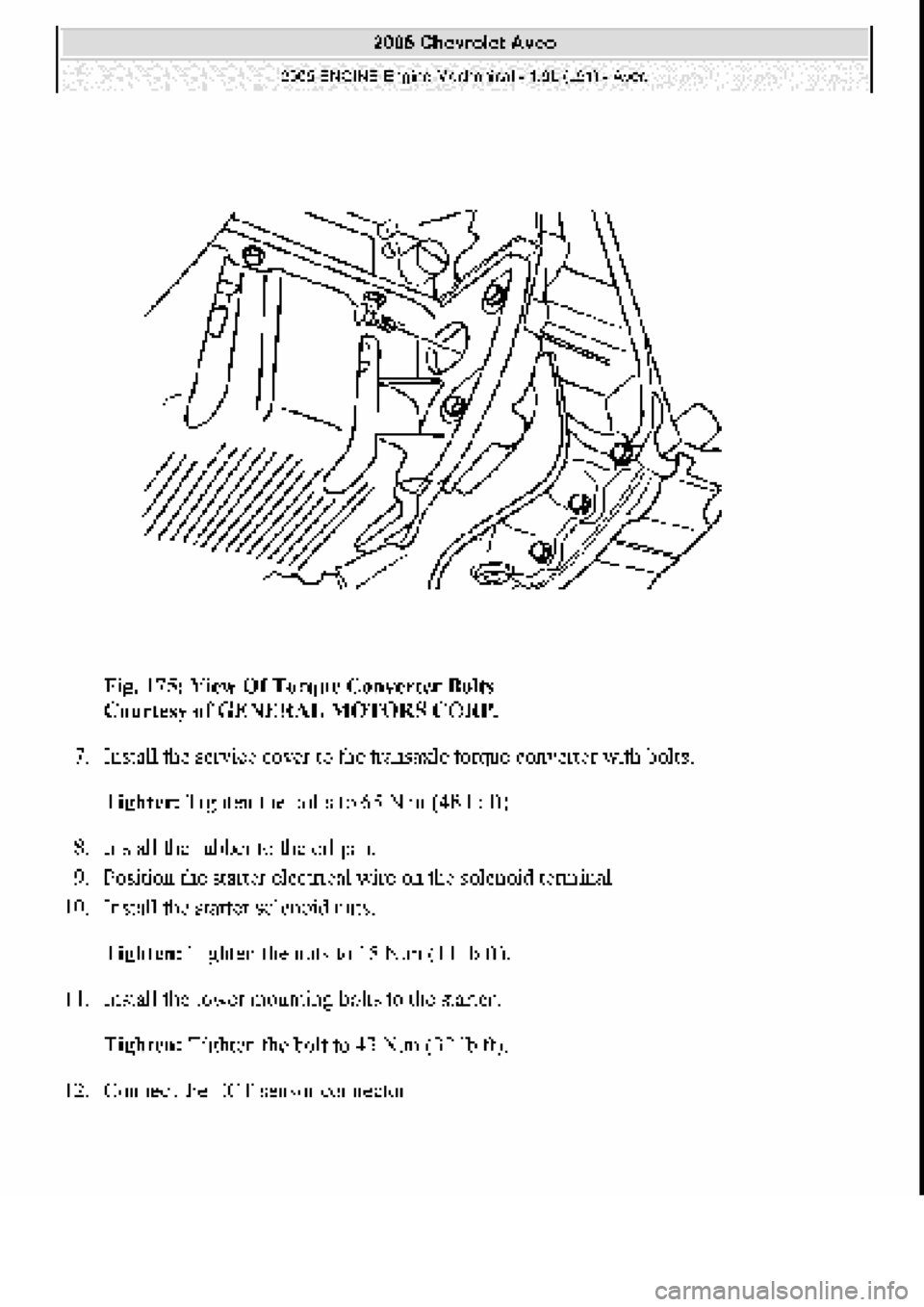 CHEVROLET AVEO 2002  Service Repair Manual 