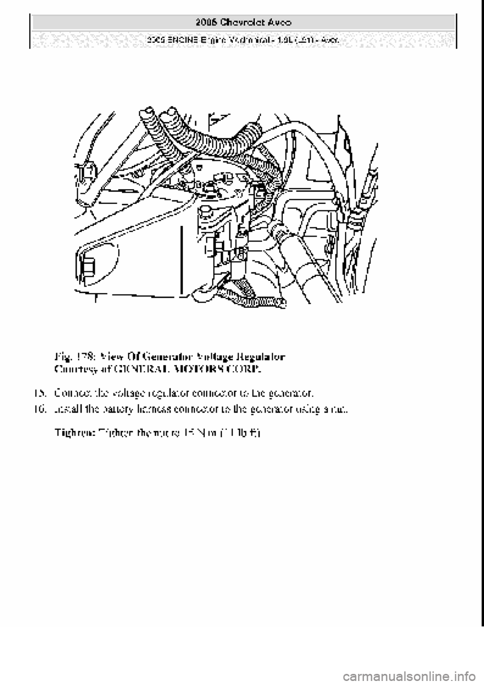 CHEVROLET AVEO 2002  Service Repair Manual 
