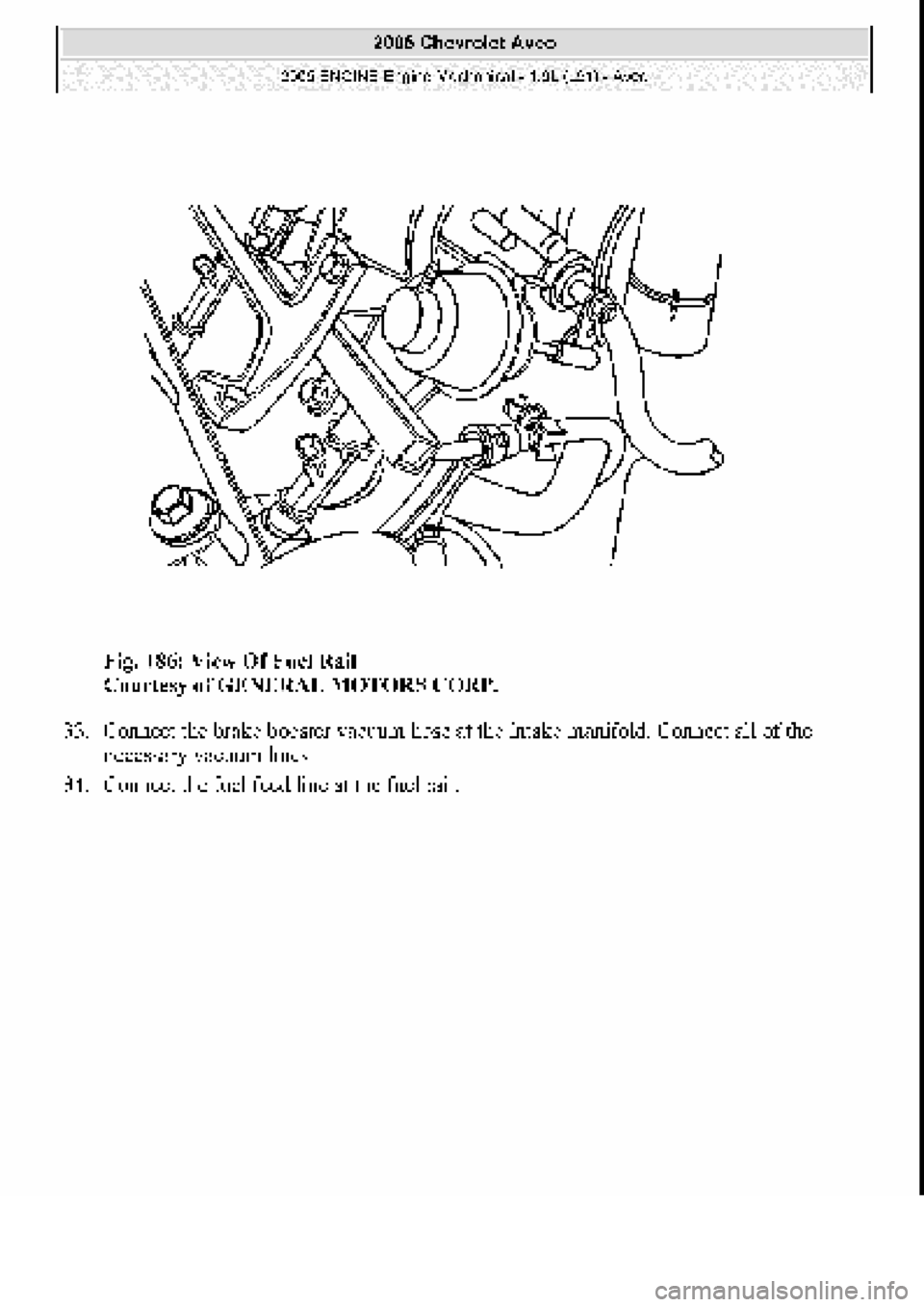 CHEVROLET AVEO 2002  Service Repair Manual 
