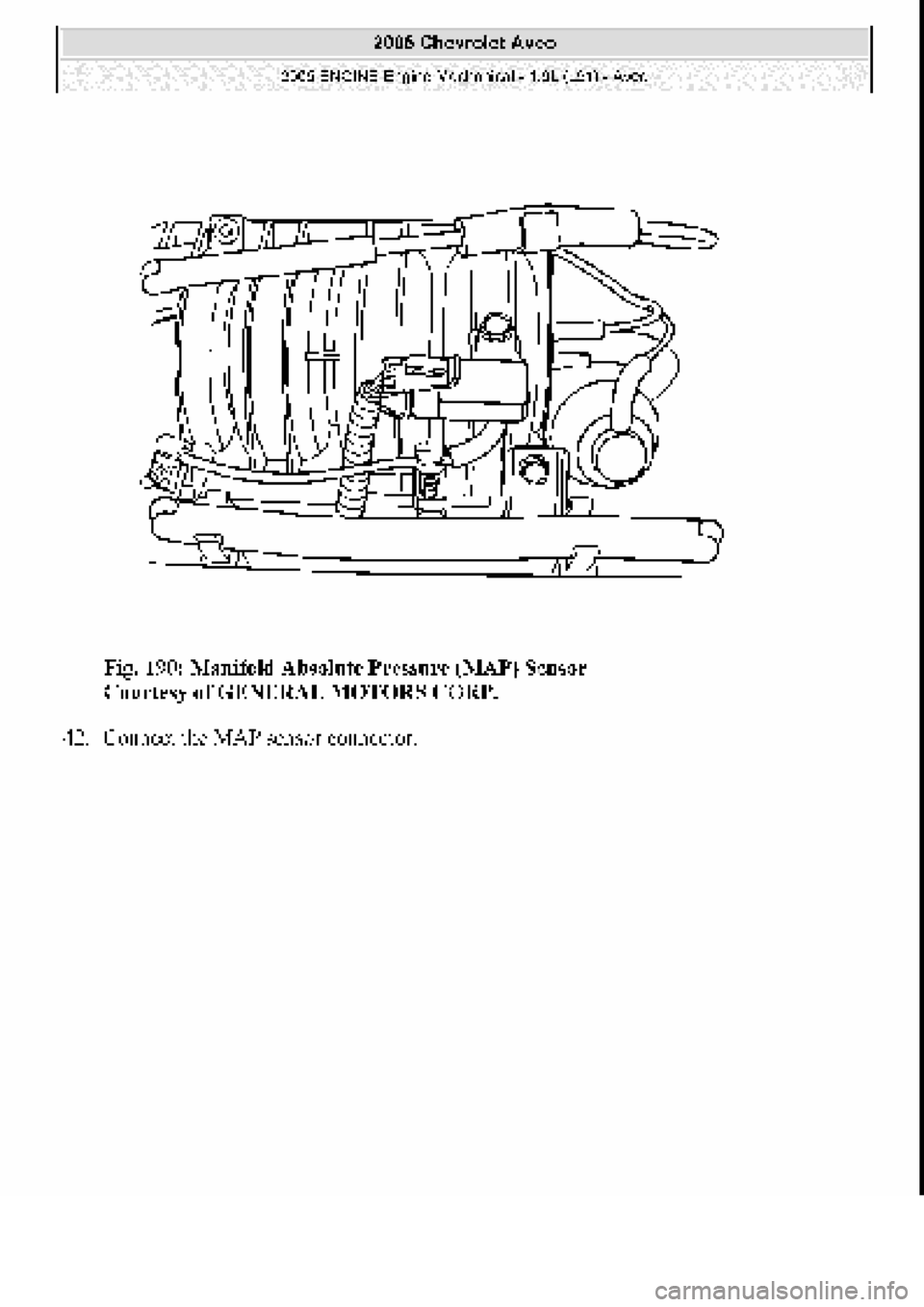 CHEVROLET AVEO 2002  Service Repair Manual 