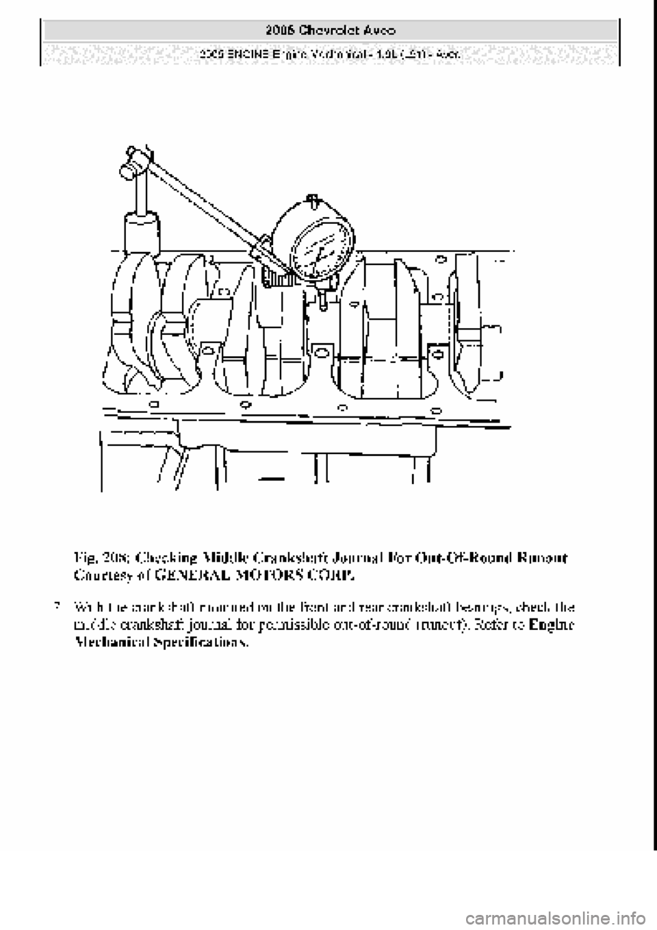 CHEVROLET AVEO 2002  Service Repair Manual 