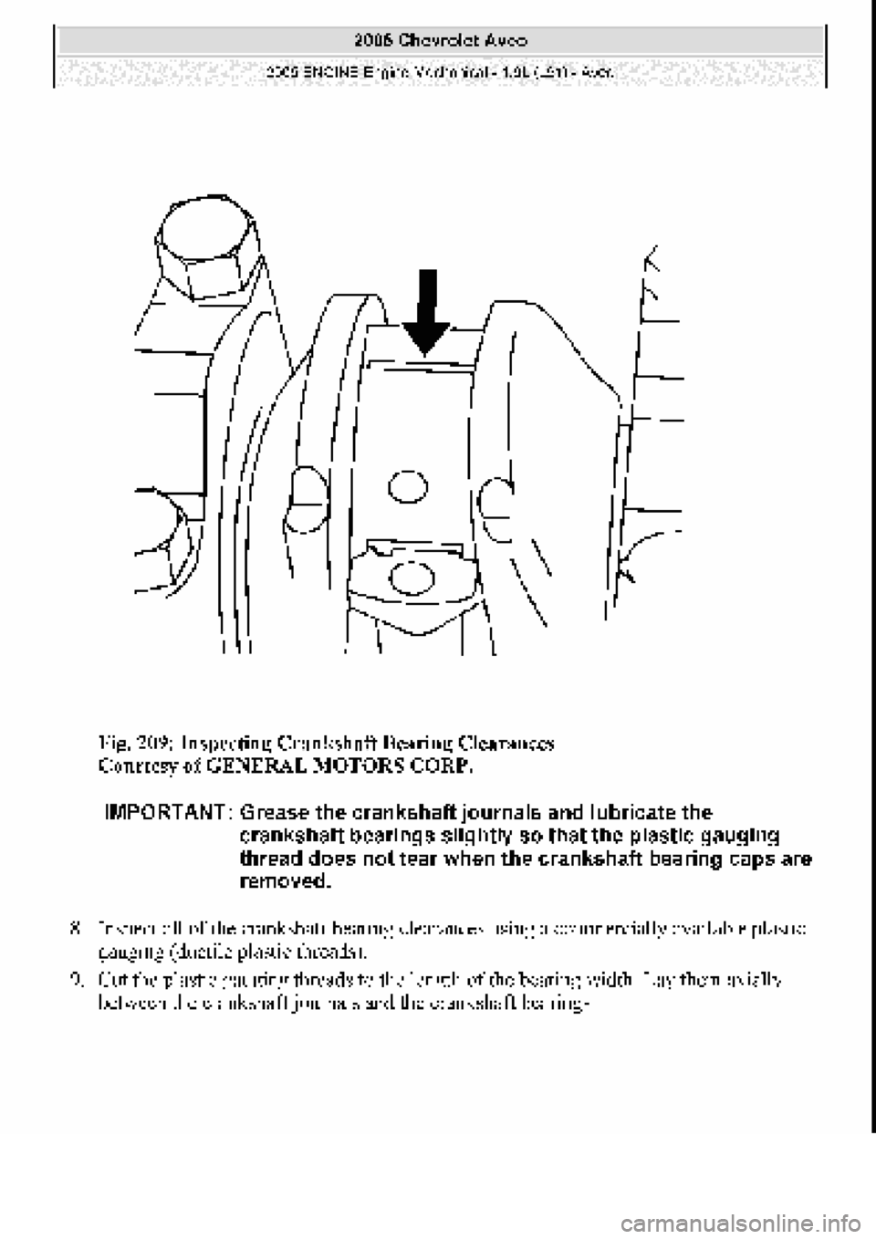 CHEVROLET AVEO 2002  Service Repair Manual 