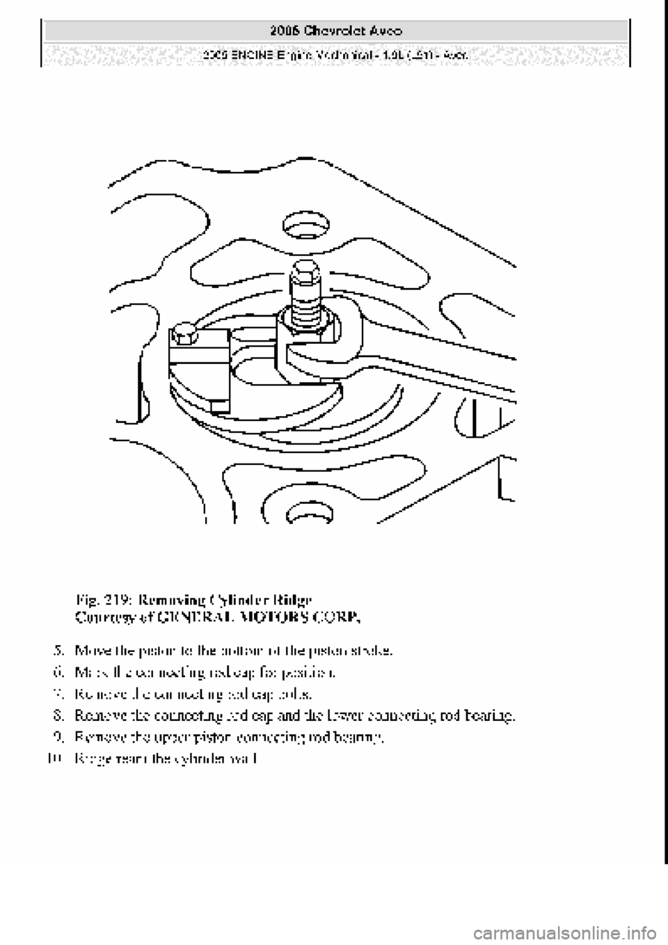 CHEVROLET AVEO 2002  Service Repair Manual 