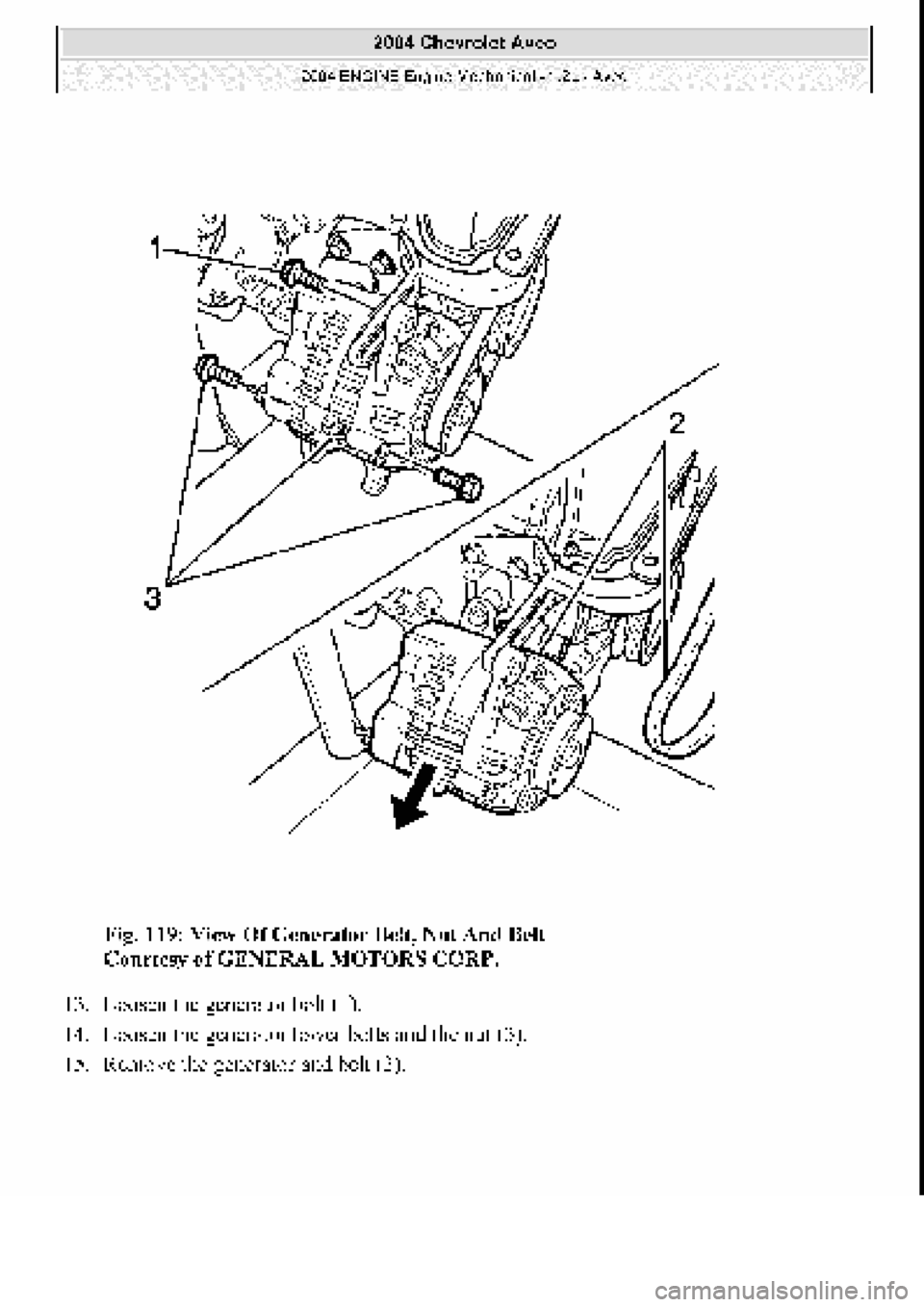 CHEVROLET AVEO 2002  Service Repair Manual 