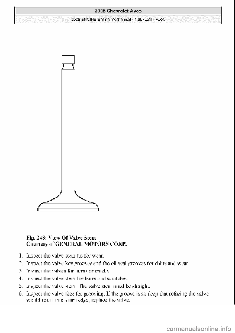 CHEVROLET AVEO 2002  Service Repair Manual 