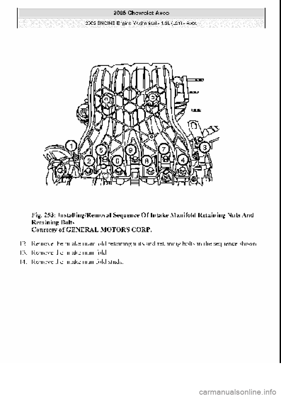 CHEVROLET AVEO 2002  Service Repair Manual 