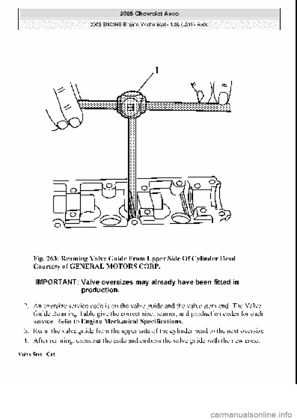 CHEVROLET AVEO 2002  Service Repair Manual 