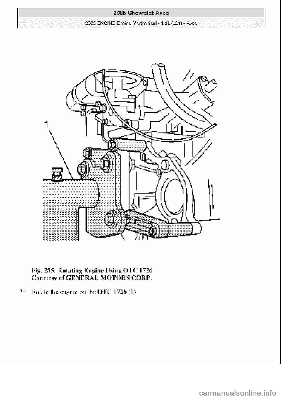 CHEVROLET AVEO 2002  Service Repair Manual 