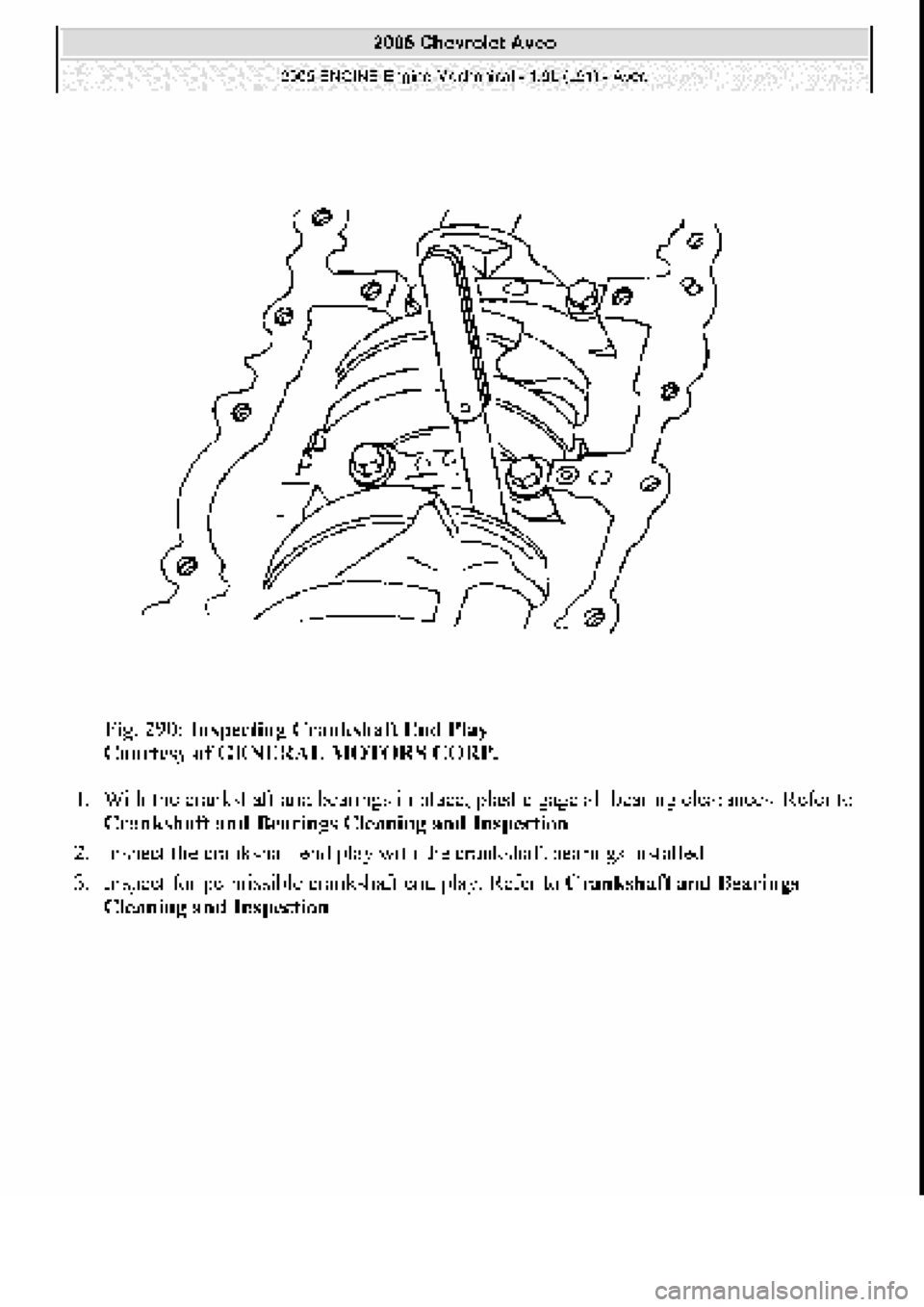 CHEVROLET AVEO 2002  Service Repair Manual 