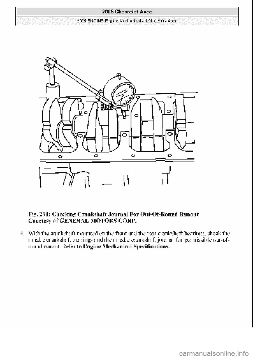 CHEVROLET AVEO 2002  Service Repair Manual 