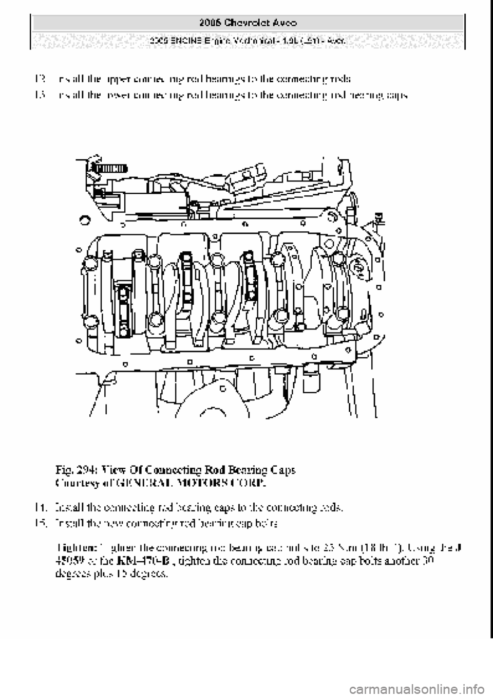 CHEVROLET AVEO 2002  Service Repair Manual 