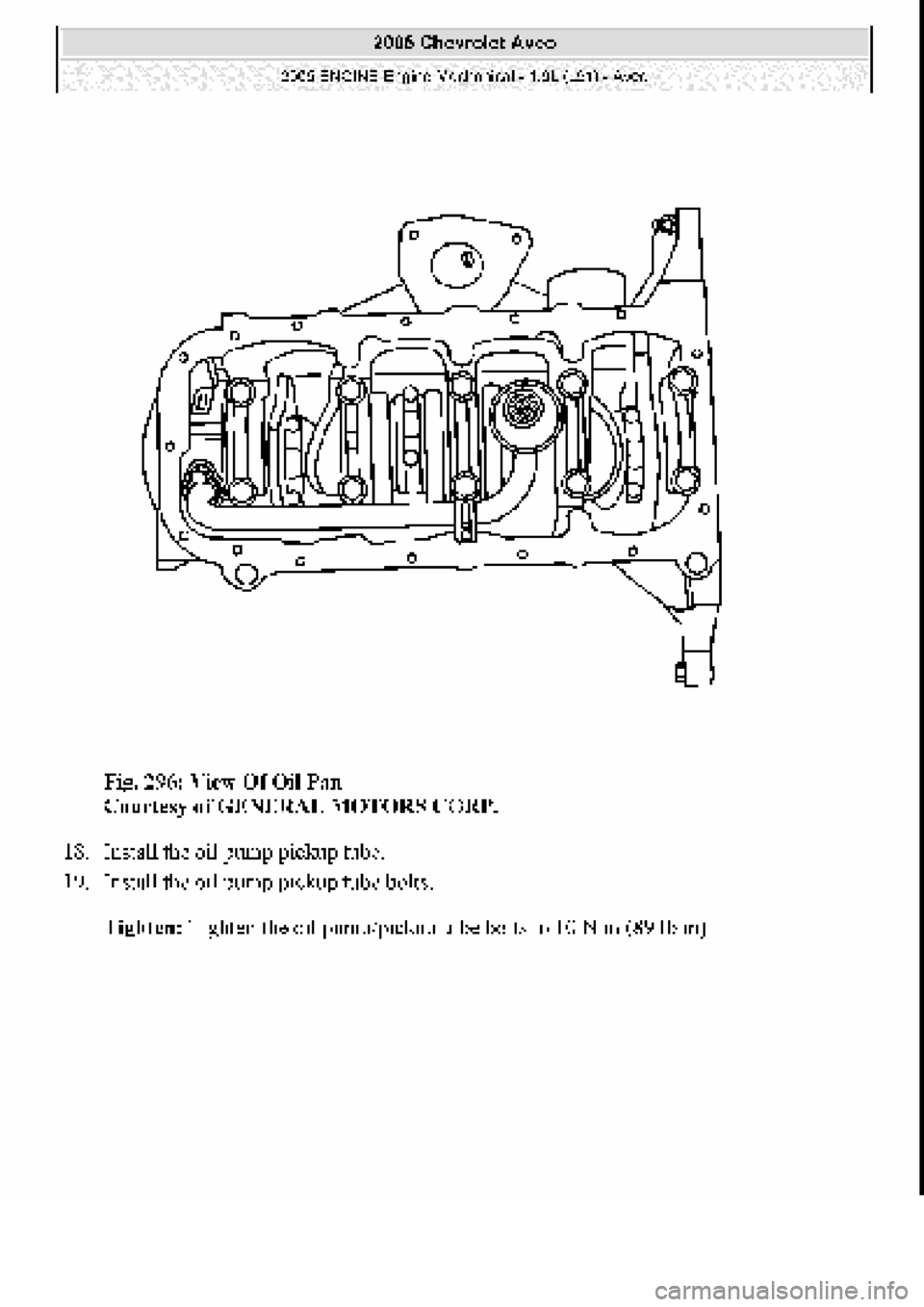 CHEVROLET AVEO 2002  Service Repair Manual 