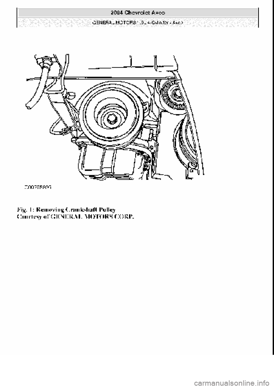 CHEVROLET AVEO 2002  Service Repair Manual 