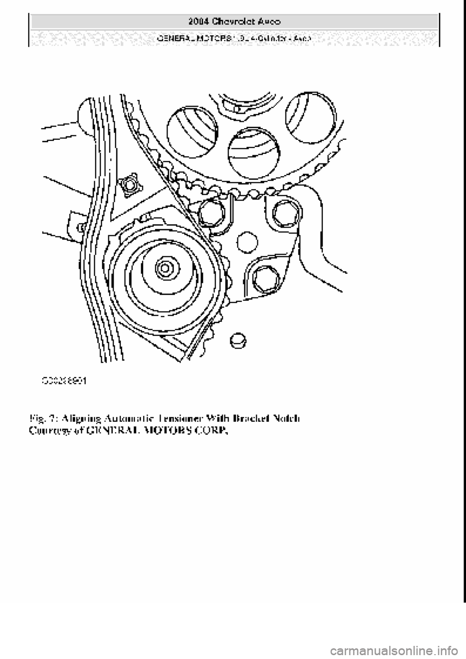CHEVROLET AVEO 2002  Service Repair Manual 