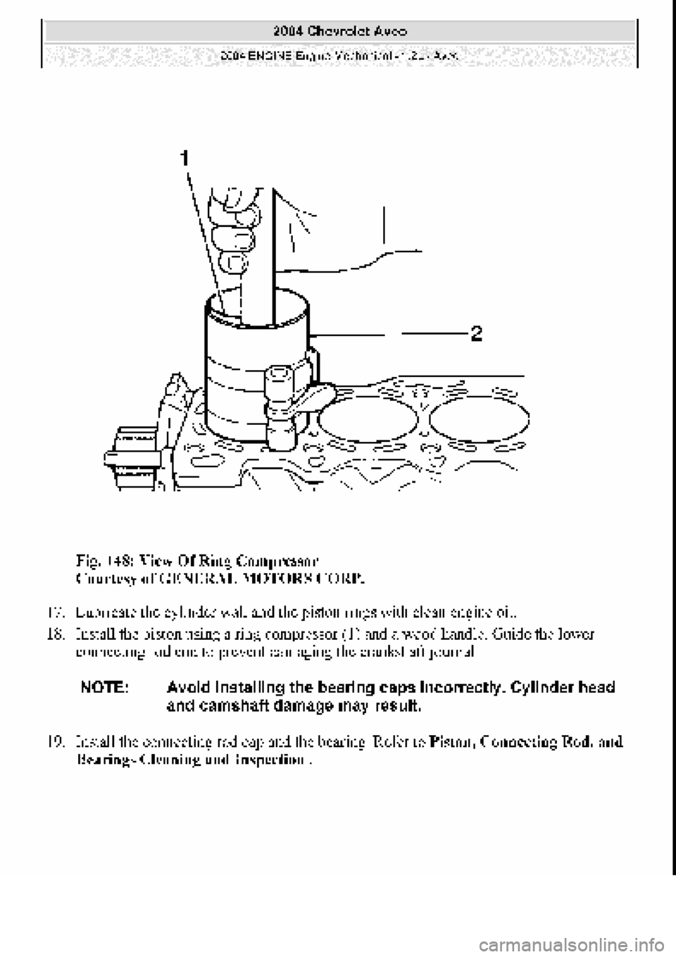 CHEVROLET AVEO 2002  Service Repair Manual 