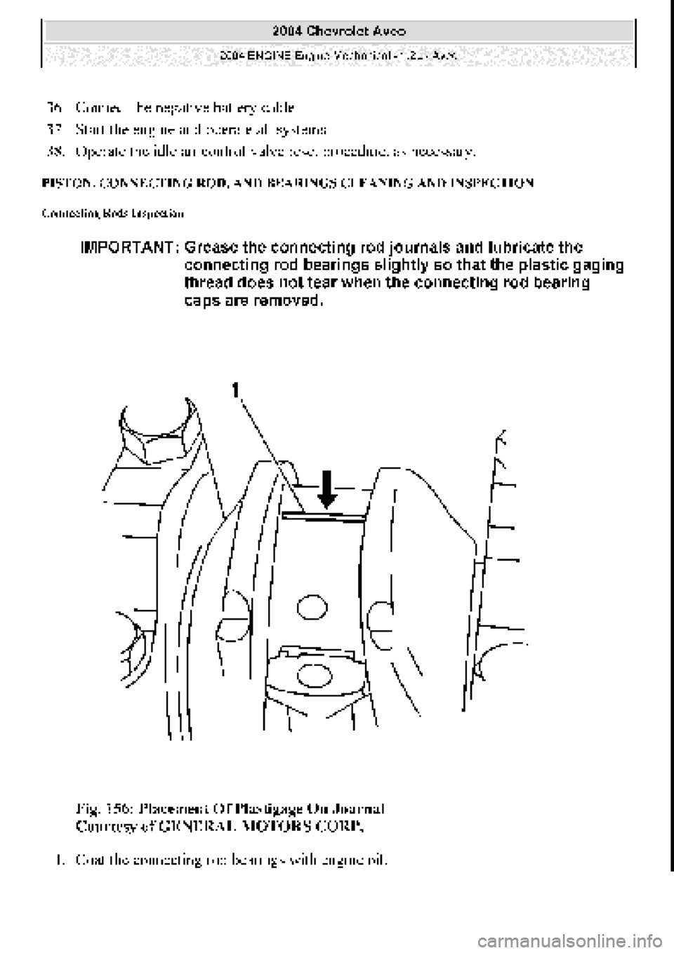 CHEVROLET AVEO 2002  Service Repair Manual 