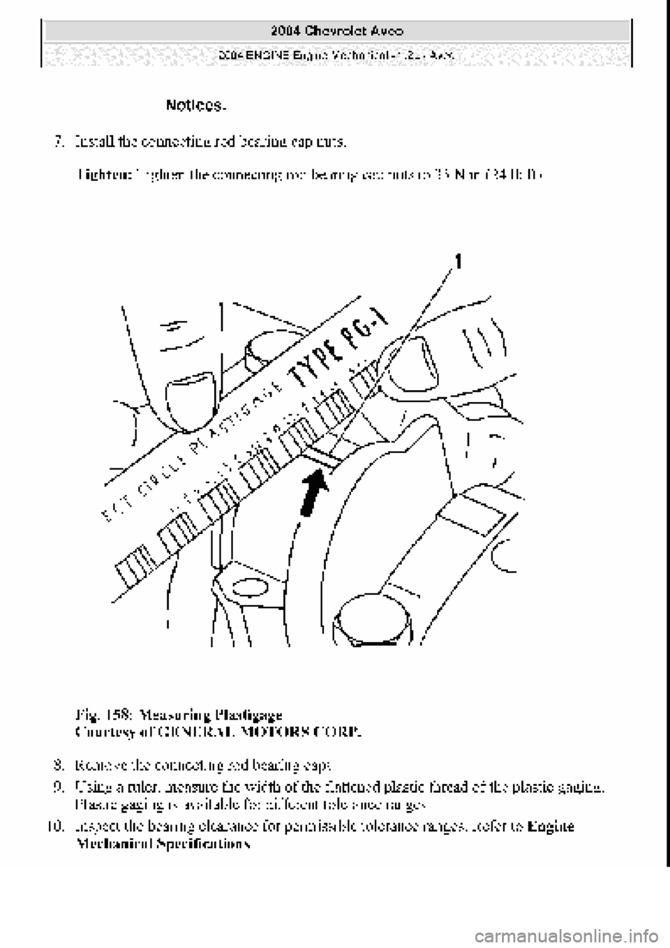 CHEVROLET AVEO 2002  Service Repair Manual 