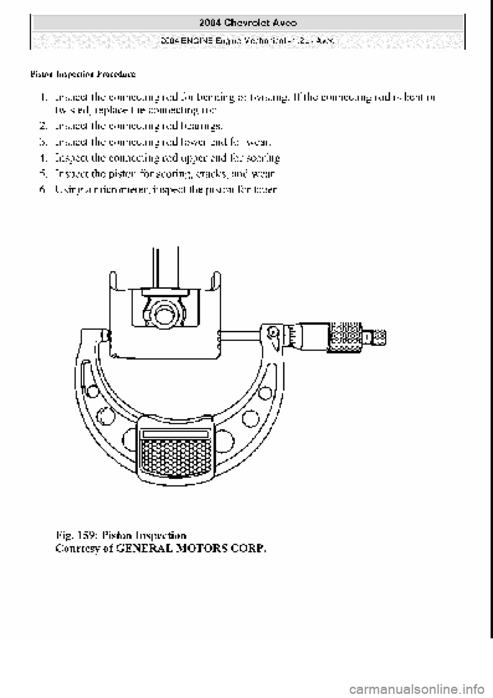 CHEVROLET AVEO 2002  Service Repair Manual 