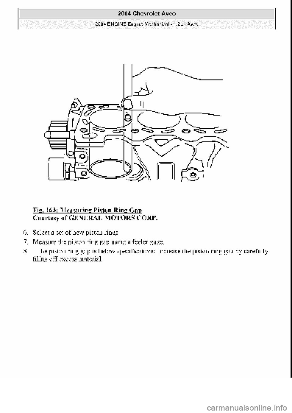 CHEVROLET AVEO 2002  Service Repair Manual 