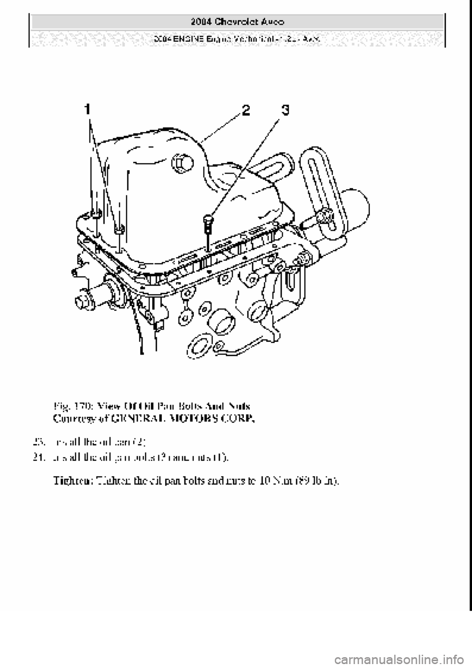 CHEVROLET AVEO 2002  Service Repair Manual 
