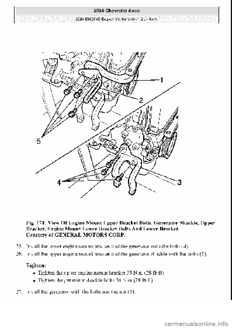 CHEVROLET AVEO 2002  Service Repair Manual 