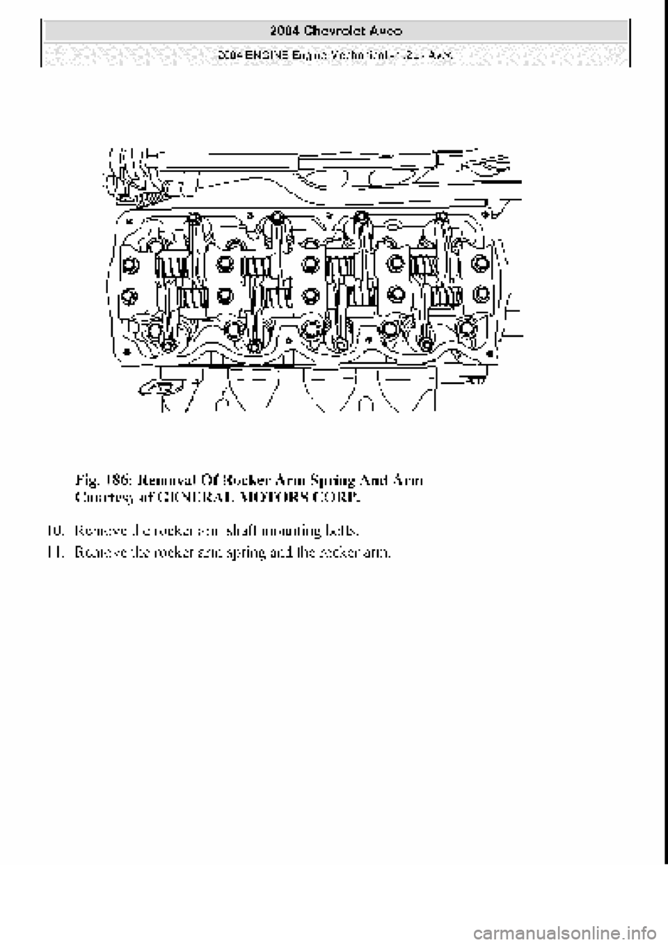 CHEVROLET AVEO 2002  Service Repair Manual 