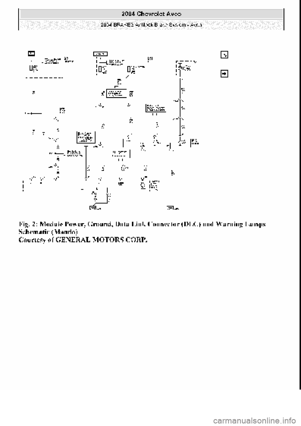 CHEVROLET AVEO 2002  Service Repair Manual 