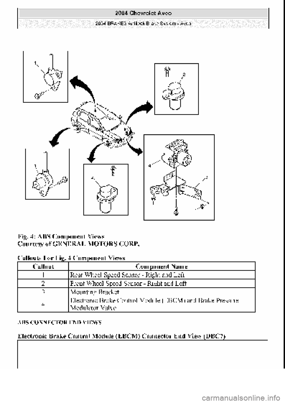 CHEVROLET AVEO 2002  Service Repair Manual 