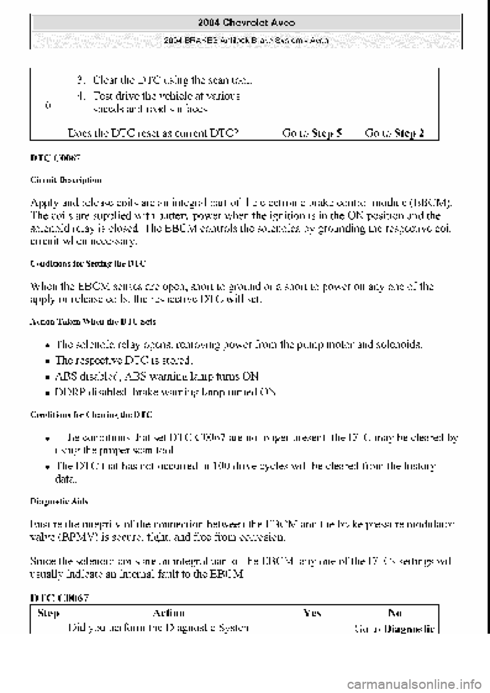 CHEVROLET AVEO 2002  Service Repair Manual 